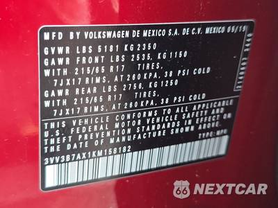 2019 Volkswagen Tiguan SE - zdjęcie 14 z 26 - miniatura