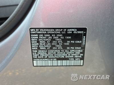 2022 Volkswagen Atlas Cross Sport 2.0T SEL R-Line - zdjęcie 14 z 20 - miniatura