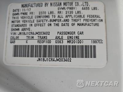 2018 Nissan Rogue Sport SL - zdjęcie 14 z 24 - miniatura