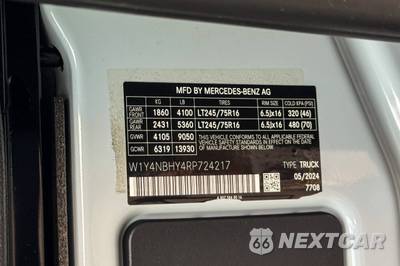 2024 Mercedes-Benz Sprinter 2500 Cargo Van 144.0" WB - zdjęcie 21 z 36 - miniatura