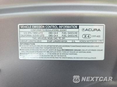 2020 Acura RDX w/Technology Pkg - zdjęcie 21 z 23 - miniatura