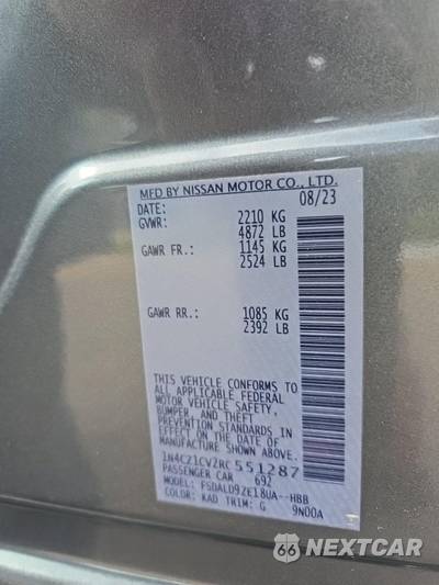 2024 Nissan LEAF SV PLUS - zdjęcie 15 z 26 - miniatura