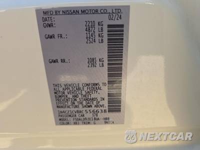 2024 Nissan LEAF SV PLUS - zdjęcie 15 z 28 - miniatura