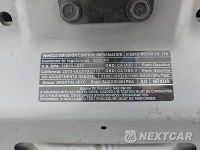 2025 Nissan Pathfinder Platinum - zdjęcie 22 z 26 - miniatura