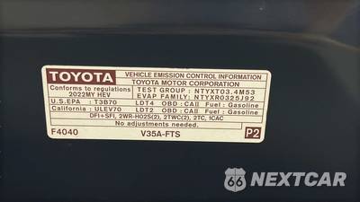 2022 Toyota Tundra Hybrid 1794 Edition Crew Cab Short Bed - zdjęcie 37 z 37 - miniatura