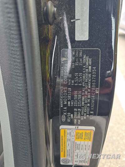 2011 Kia Sedona LX 118.9" WB - zdjęcie 15 z 39 - miniatura