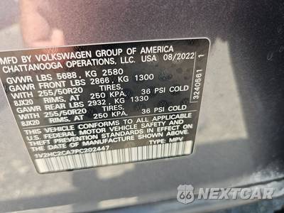 2023 Volkswagen Atlas Cross Sport 2.0T SE w/Technology - zdjęcie 14 z 22 - miniatura