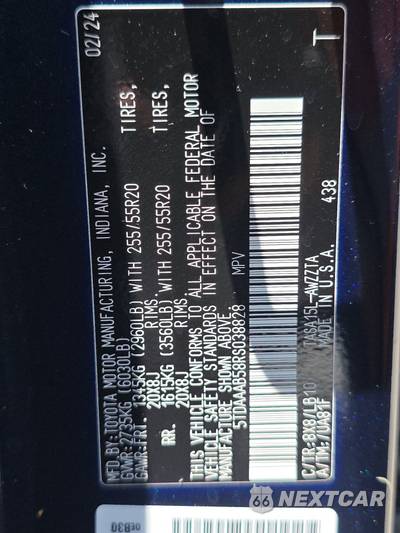 2024 Toyota Grand Highlander Platinum - zdjęcie 15 z 46 - miniatura