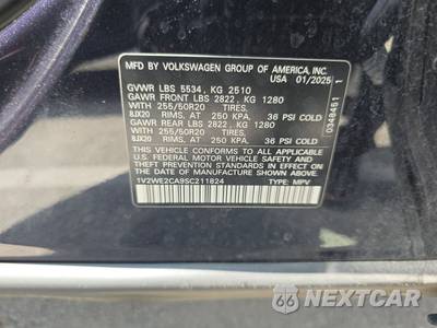 2025 Volkswagen Atlas Cross Sport 2.0T SE w/Technology - zdjęcie 14 z 32 - miniatura