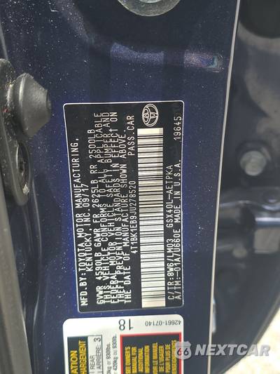 2018 Toyota Avalon Limited - zdjęcie 14 z 21 - miniatura