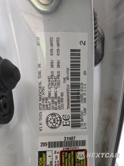 2024 Toyota Sequoia Limited - zdjęcie 15 z 24 - miniatura