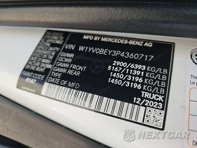 2023 Mercedes-Benz Metris Cargo Van 126.0" WB - zdjęcie 14 z 26 - miniatura