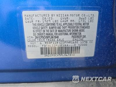 2023 Nissan Kicks SV - zdjęcie 14 z 17 - miniatura