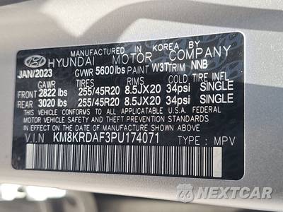 2023 Hyundai IONIQ 5 Limited - zdjęcie 14 z 29 - miniatura