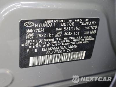 2024 Hyundai IONIQ 6 SE - zdjęcie 14 z 43 - miniatura