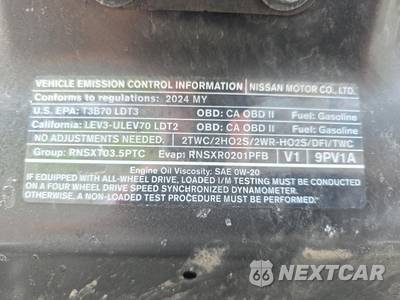 2024 Nissan Pathfinder Platinum - zdjęcie 24 z 28 - miniatura