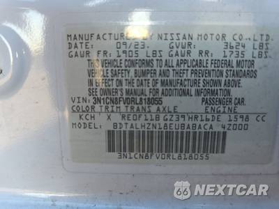 2024 Nissan Versa SR - zdjęcie 14 z 30 - miniatura