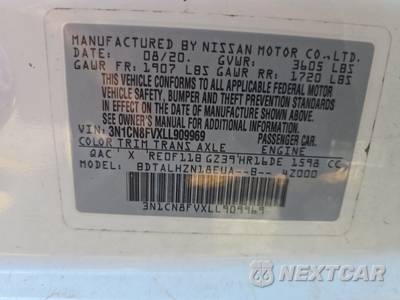 2020 Nissan Versa SR - zdjęcie 14 z 35 - miniatura