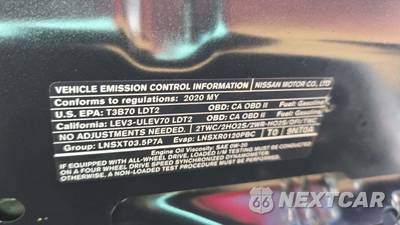 2020 Nissan Pathfinder SL - zdjęcie 19 z 25 - miniatura