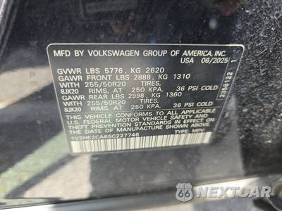 2025 Volkswagen Atlas Cross Sport 2.0T SE w/Technology - zdjęcie 14 z 27 - miniatura