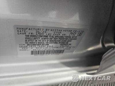 2023 Nissan Versa SV - zdjęcie 15 z 17 - miniatura