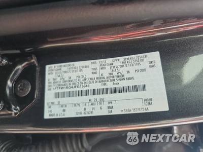 2018 Ford F-150 Raptor Crew Cab Short Bed - zdjęcie 14 z 18 - miniatura