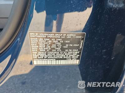 2021 Volkswagen Atlas Cross Sport V6 SE - zdjęcie 21 z 28 - miniatura