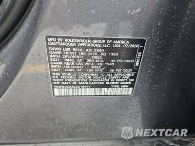 2020 Volkswagen Atlas Cross Sport V6 SEL R-Line - zdjęcie 14 z 22 - miniatura