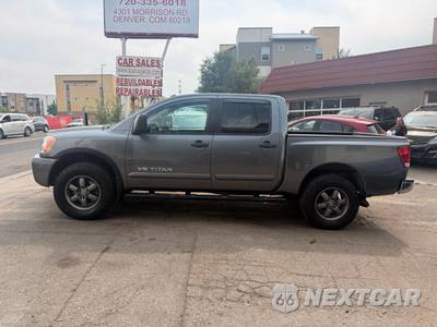 2014 Nissan TITAN PRO-4X Crew Cab Short Bed - zdjęcie 8 z 18 - miniatura
