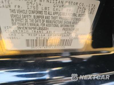 2015 Nissan Versa S Plus - zdjęcie 14 z 38 - miniatura