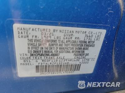 2021 Nissan Kicks S - zdjęcie 14 z 29 - miniatura