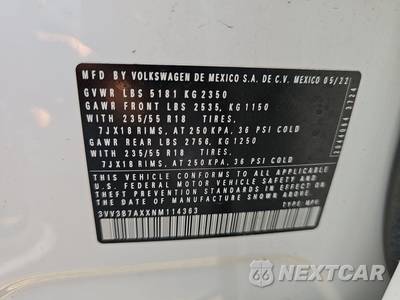 2022 Volkswagen Tiguan SE - zdjęcie 15 z 24 - miniatura