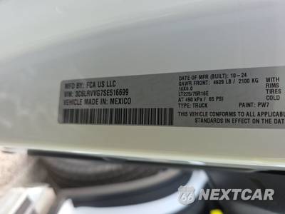 2025 Ram ProMaster 2500 Cargo Van Tradesman w/Passenger Seat Low Roof 136.0" WB - zdjęcie 14 z 27 - miniatura