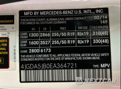 2014 Mercedes-Benz ML 350 - zdjęcie 11 z 30 - miniatura