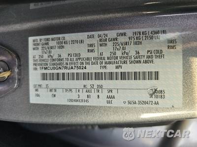 2024 Ford Escape Active - zdjęcie 15 z 28 - miniatura