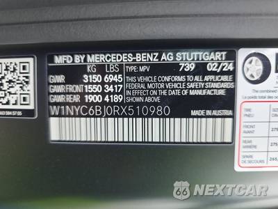 2024 Mercedes-Benz G 550 4MATIC - zdjęcie 14 z 24 - miniatura
