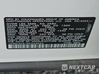 2023 Volkswagen Atlas Cross Sport 2.0T SE w/Technology - zdjęcie 14 z 30 - miniatura