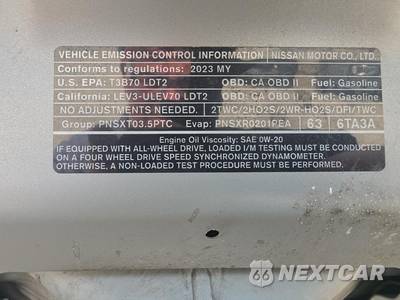 2023 Nissan Pathfinder SL - zdjęcie 26 z 30 - miniatura