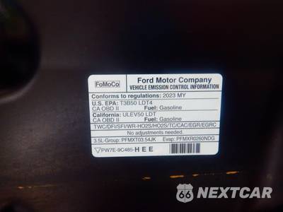 2023 Ford F-150 LARIAT Crew Cab Short Bed - zdjęcie 20 z 25 - miniatura