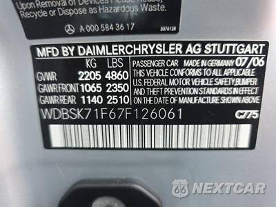 2007 Mercedes-Benz SL 550 - zdjęcie 17 z 22 - miniatura