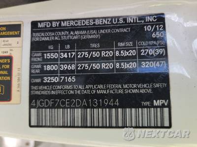 2013 Mercedes-Benz GL 450 4MATIC - zdjęcie 16 z 25 - miniatura