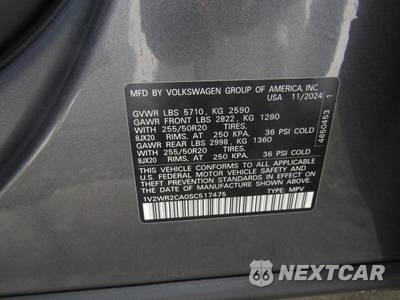 2025 Volkswagen Atlas 2.0T SE w/Technology - zdjęcie 4 z 29 - miniatura