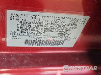 2015 Nissan Versa Note S Plus - zdjęcie 14 z 39 - miniatura