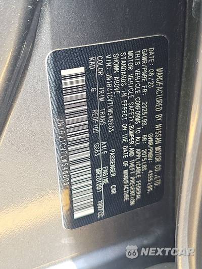 2020 Nissan Rogue Sport S - zdjęcie 14 z 27 - miniatura