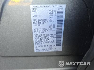 2023 Nissan Pathfinder Platinum - zdjęcie 17 z 27 - miniatura