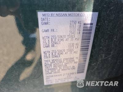 2023 Nissan Pathfinder Platinum - zdjęcie 17 z 25 - miniatura