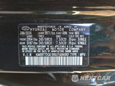 2024 Hyundai Palisade Calligraphy - zdjęcie 15 z 35 - miniatura