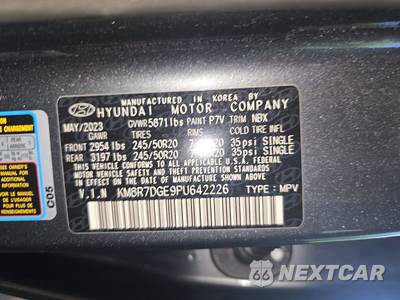 2023 Hyundai Palisade Calligraphy - zdjęcie 15 z 33 - miniatura