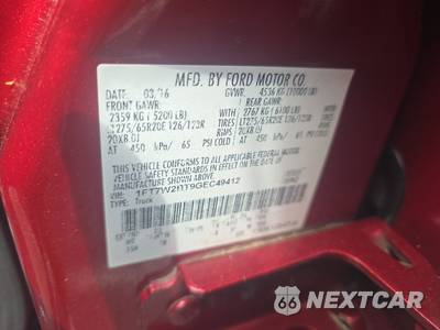 2016 Ford Super Duty F-250 Lariat Crew Cab Medium Bed - zdjęcie 14 z 44 - miniatura
