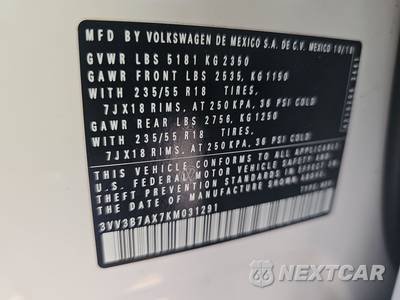 2019 Volkswagen Tiguan SEL - zdjęcie 15 z 24 - miniatura
